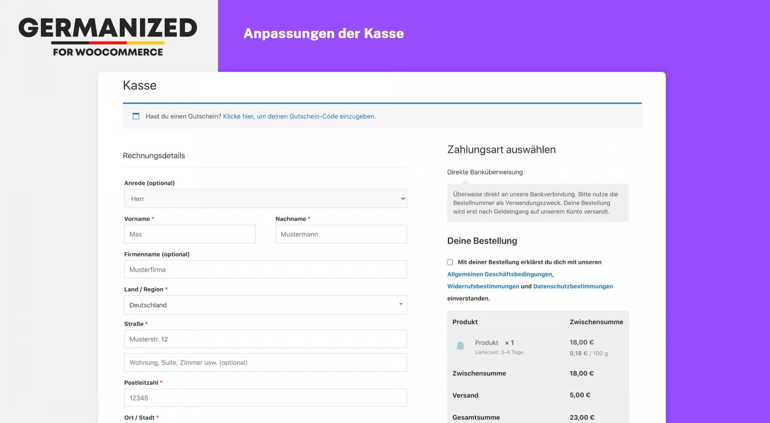 WooCommerce Germanized 4.0.0 GPL Plugins