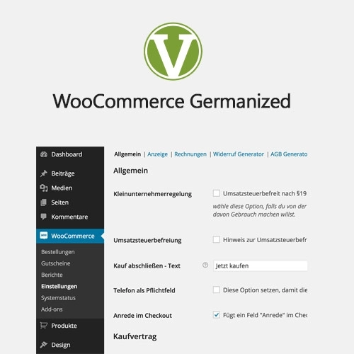 WooCommerce Germanized Pro 4.0.0 GPL Plugins