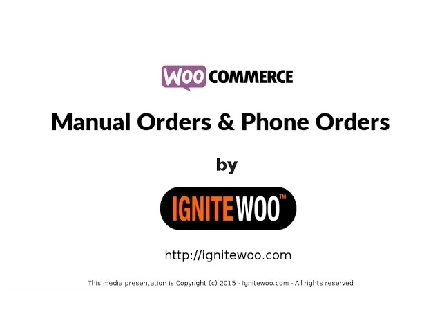 WooCommerce Phone Orders Manual Orders 3.4.1 GPL Plugins