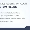 WooCommerce Registration Fields Plugin Custom Signup Fields 3.2.3 GPL Plugins