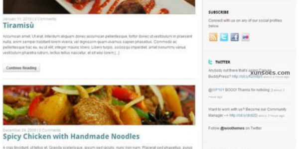 WooThemes Delicious Magazine Premium Theme 1.1.15 GPL Theme
