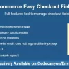 Woocommerce Easy Checkout Field Editor 3.5.14 GPL Plugins