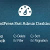 WordPress Fast Admin Dashboard 5.0 GPL Plugins