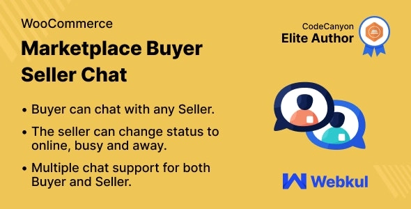 WordPress WooCommerce Marketplace Buyer Seller Chat Plugin 2.4.1 GPL Plugins
