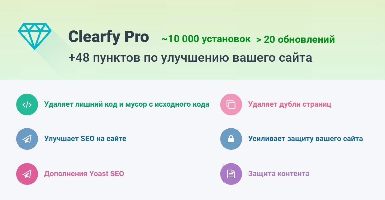 WpShop Clearfy Pro 3.5.3 GPL Plugins