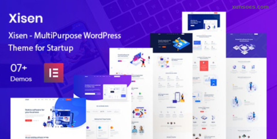 Xisen – MultiPurpose WordPress Theme for Startup 1.0.0 GPL Theme