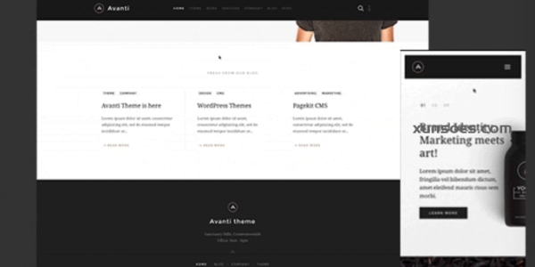 YOOTHEME AVANTI WORDPRESS THEME 1.0.7 GPL Theme