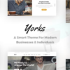 Yorks A Smart Theme For Modern Businesses Individuals 1.5 GPL Theme