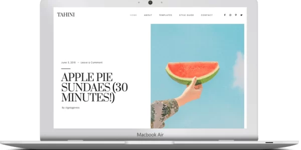 ZigZagPress Tahini WordPress Theme 1.0.0 GPL Theme