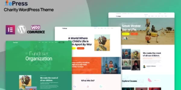 ePress Nonprofit Charity WordPress Theme 2.0.0 GPL Theme
