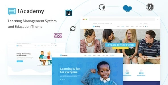 iAcademy Education Theme for Online Learning 1.7 GPL Theme