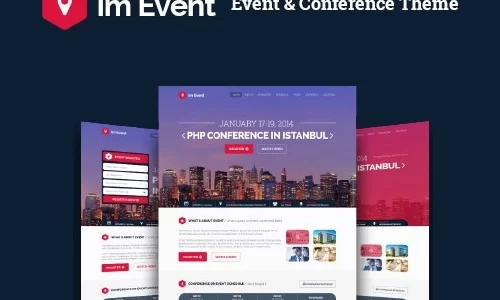 imEvent Conference Meetup Festival Halloween Event WordPress Theme 3.3.5 GPL Theme