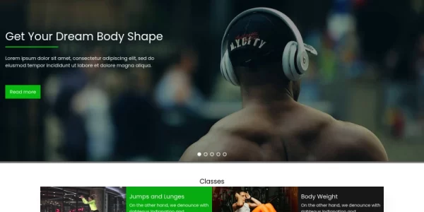 tGymm Gym and Sport WordPress Theme 1.0.0 GPL Theme