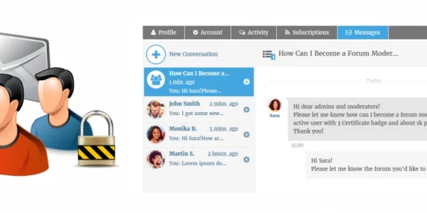 wpForo Private Messages 3.1.2 GPL Plugins