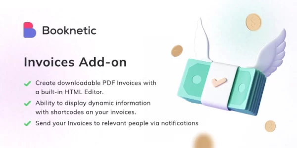 Booknetic – Invoices Addon 1.1.2 GPL Plugins