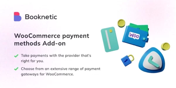 Booknetic – WooCommerce Payments Addon 1.1.8 GPL Plugins
