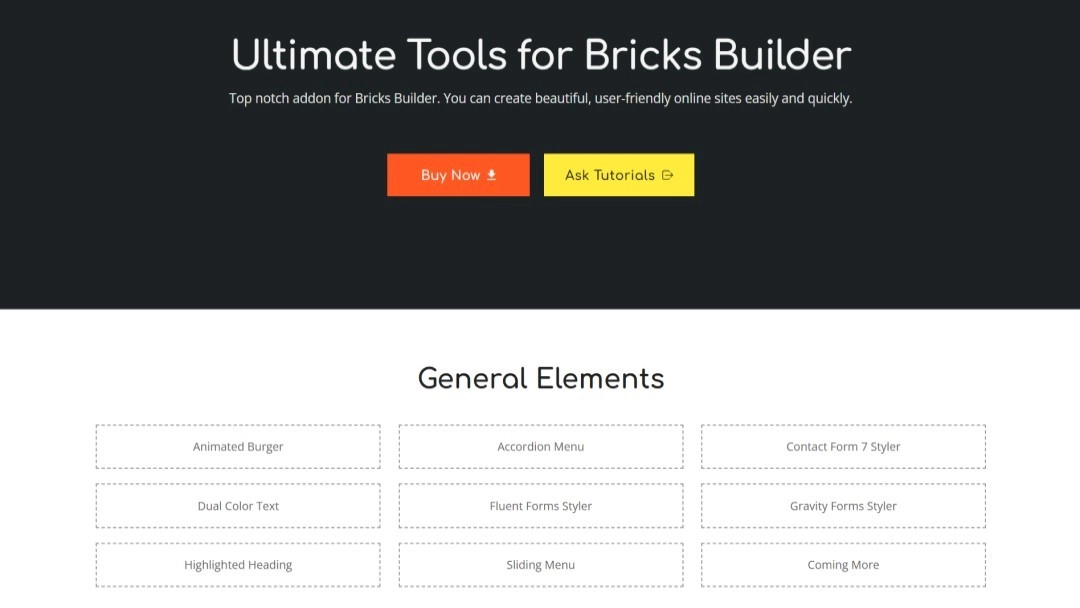 Bricks Ultimate Ultimate Tools for Bricks Builder 1.6.16.1 GPL Plugins