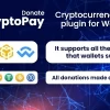 CryptoPay Donate Cryptocurrency donate plugin for WordPress 1.3.1 GPL Plugins