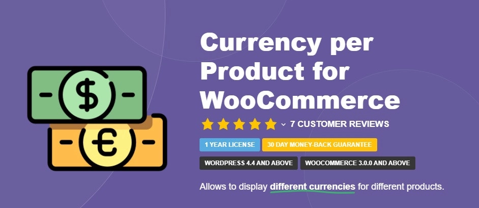Currency per Product for WooCommerce By TycheSoftwares 1.5.1 GPL Plugins