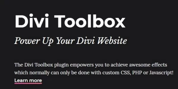 Divi Toolbox Powerful Tools to Customize the Divi Theme 1.7.4 GPL Plugins