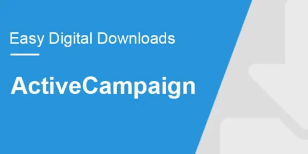 Easy Digital Downloads – ActiveCampaign 1.1.4 GPL Plugins