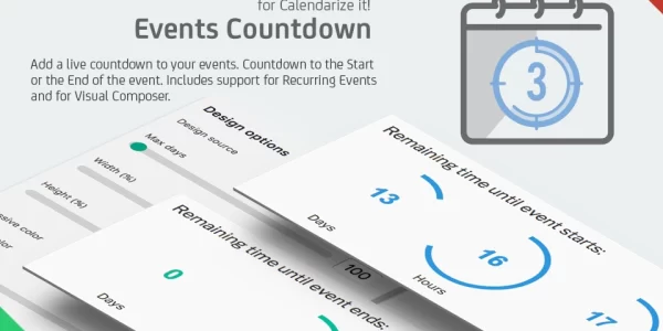 Event Countdown for Calendarize it! 1.0.7.100180 GPL Plugins