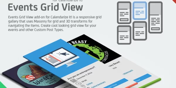 Events Grid View for Calendarize it! 1.2.7.83033 GPL Plugins