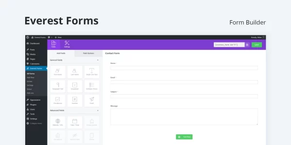 Everest Forms Pro 1.6.2 GPL Plugins