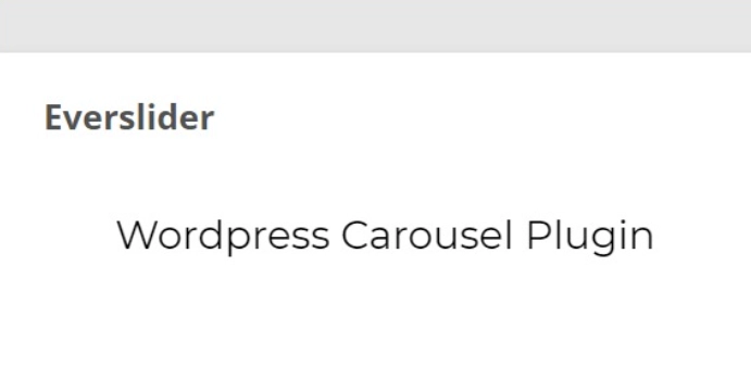 Everslider 1.4 GPL Plugins