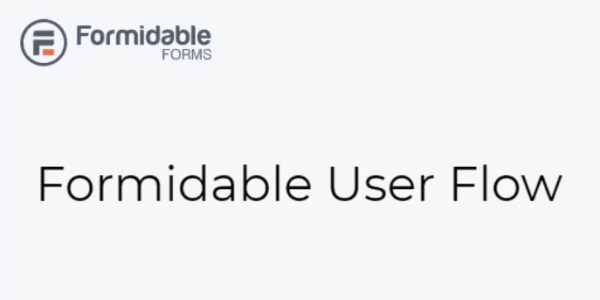 Formidable User Flow 2.0 GPL Plugins