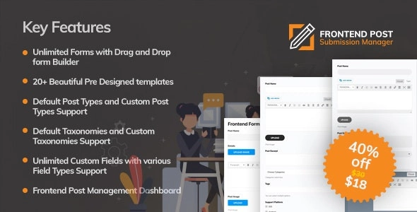 Frontend Post Submission Manager 1.4.0 GPL Plugins
