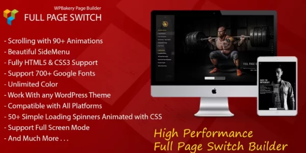 Full Page Switch Addon For WPBakery Page Builder 1.1.1 GPL Plugins