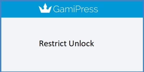 GamiPress Restrict Unlock 1.1.0 GPL Plugins