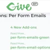 GiveWP Per Form Emails 1.1 GPL Plugins