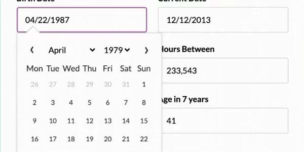 Gravity Forms Date Time Calculator 1.0-beta 1.0-beta 4.16 GPL Plugins
