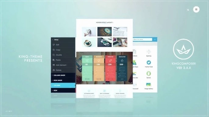 King Composer Pro FrontEnd Live Editor 1.9.4 GPL Plugins