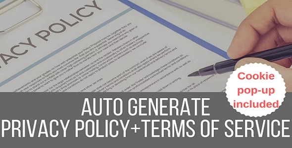 Legalize Privacy Policy / Terms of Service Generator and EU Cookie Law Popup Plugin – CodeRevolution 1.9.0 GPL Plugins