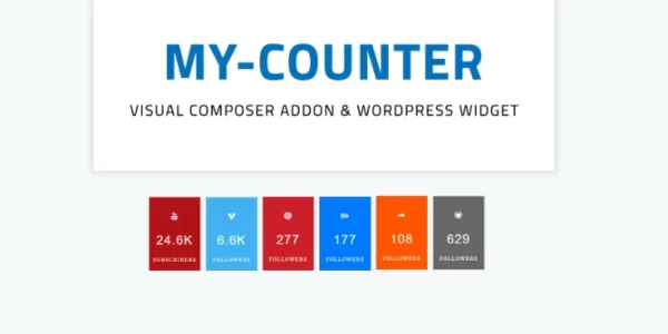MY-Counter | Visual Composer Addon Widget 1.1 GPL Plugins