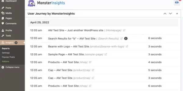 MonsterInsights User Journey 1.1.3 GPL Plugins