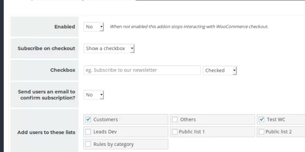 Newsletter WooCommerce 1.9.5 GPL Plugins