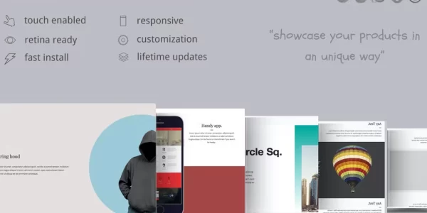 Parallax Showcase Effects Present your products 1.11 GPL Plugins