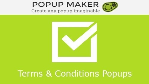 Popup Maker Terms Conditions Popups 1.1.2 GPL Plugins