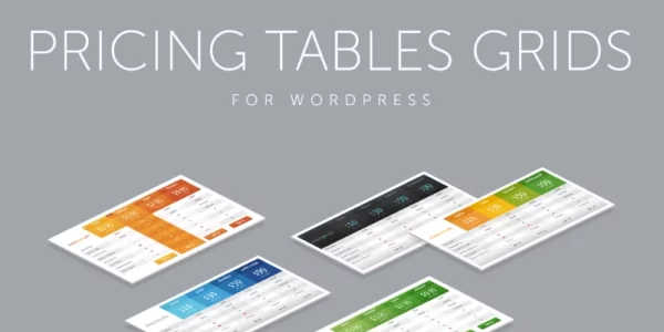Pricing Tables Grids for WordPress 11.4 GPL Plugins