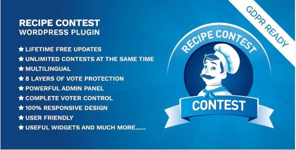 Recipe Contest WordPress Plugin 1.1 GPL Plugins