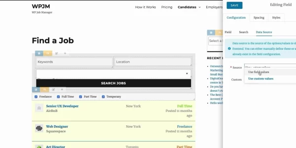 Search and Filtering for WP Job Manager 1.1.7 GPL Plugins