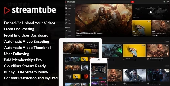 StreamTube WP Post Like 1.4.25 GPL Plugins