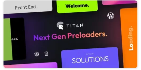 Titan Preloaders Page Transitions WordPress Plugin 1.2.1 GPL Plugins