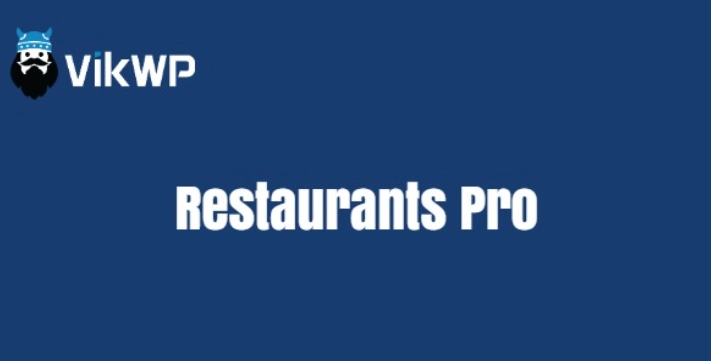 Vik Restaurants Pro 1.3.3 GPL Plugins