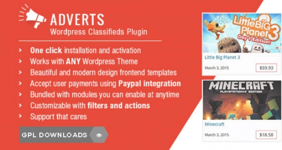 WP Adverts Stripe Integration Addon 1.1.1 GPL Plugins