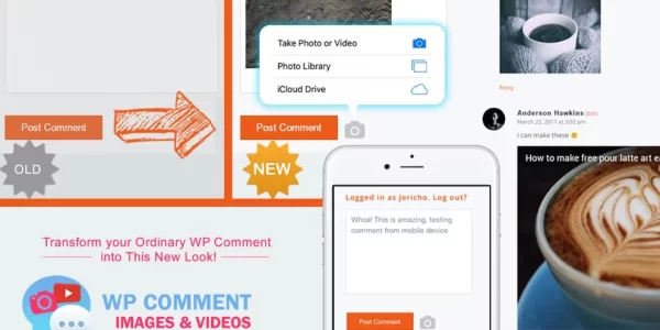WP Comment Images and Videos 1.4 GPL Plugins